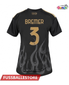 Günstige Juventus Gleison Bremer #3 3rd trikot Damen 2026-27 Kurzarm